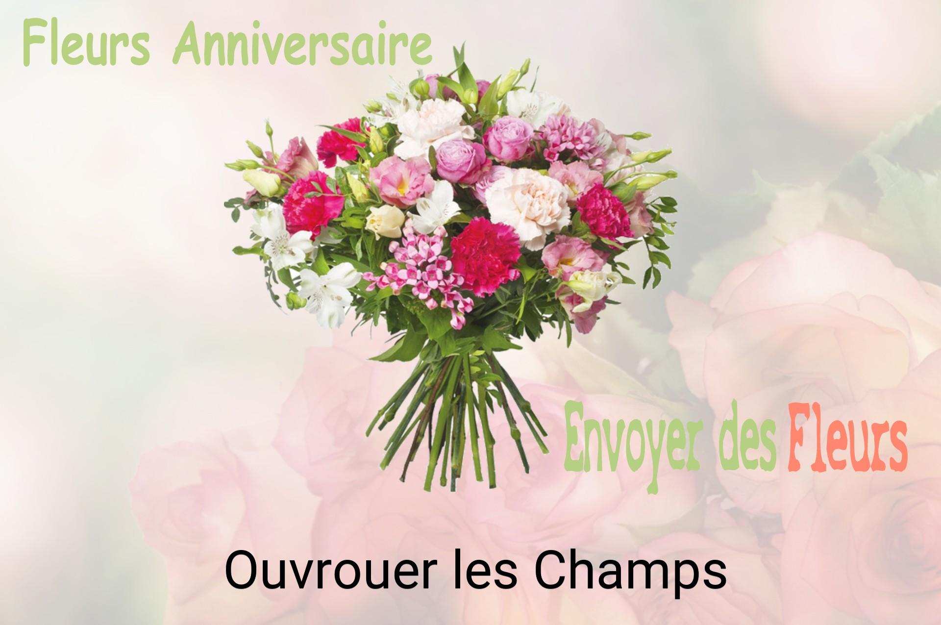 Bouquet de fleurs d’anniversaire livré à Ouvrouer-les-Champs