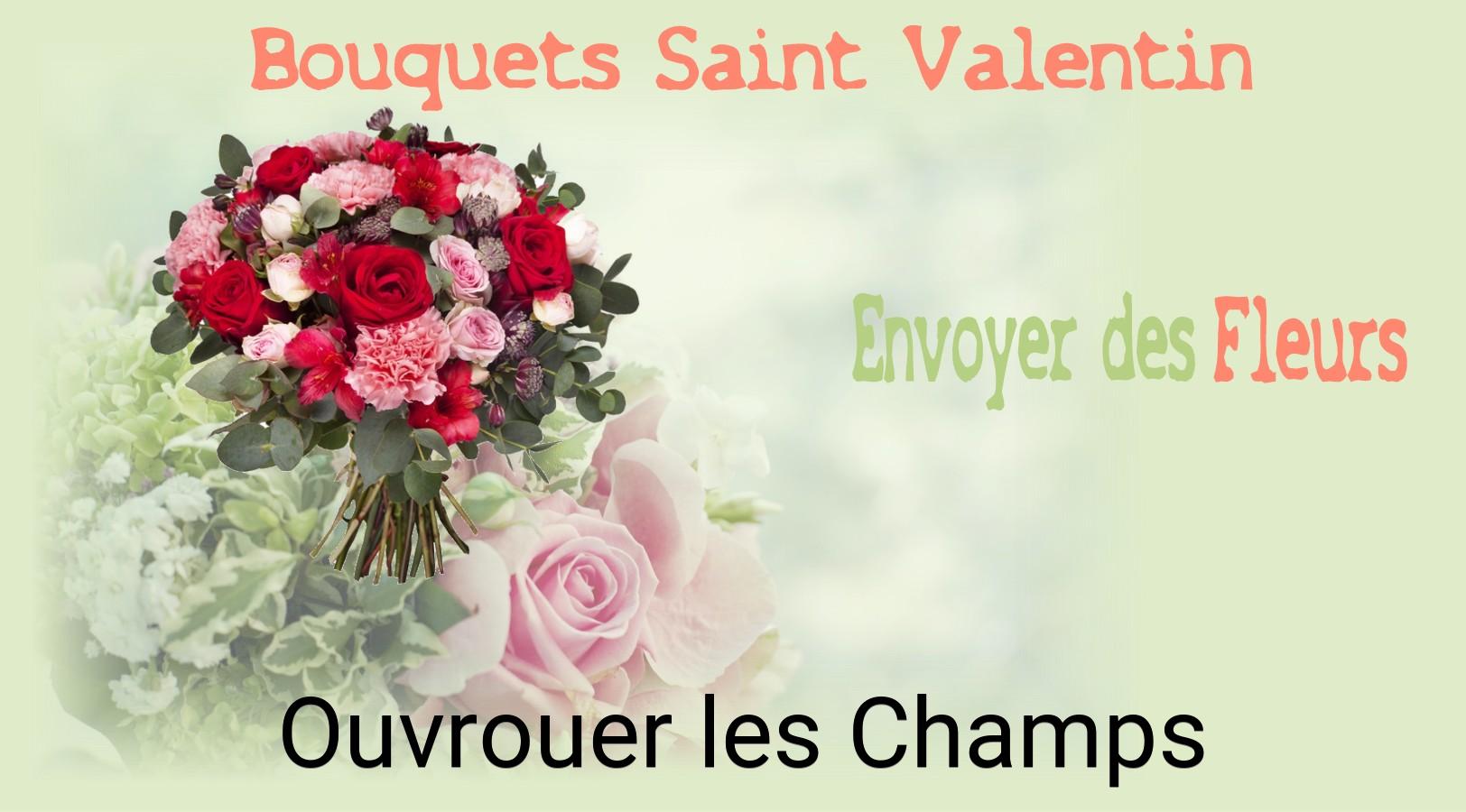 Roses de Saint-Valentin livrées à Ouvrouer-les-Champs